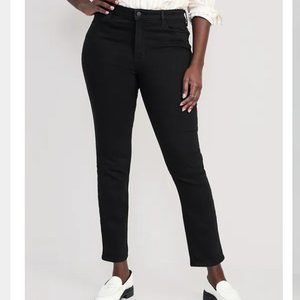 Old Navy high-waisted Wow straight jeans